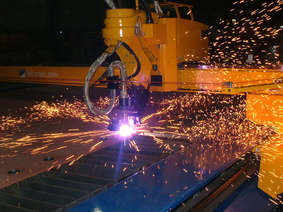 Corte de acero por plasma FSI Chiapas